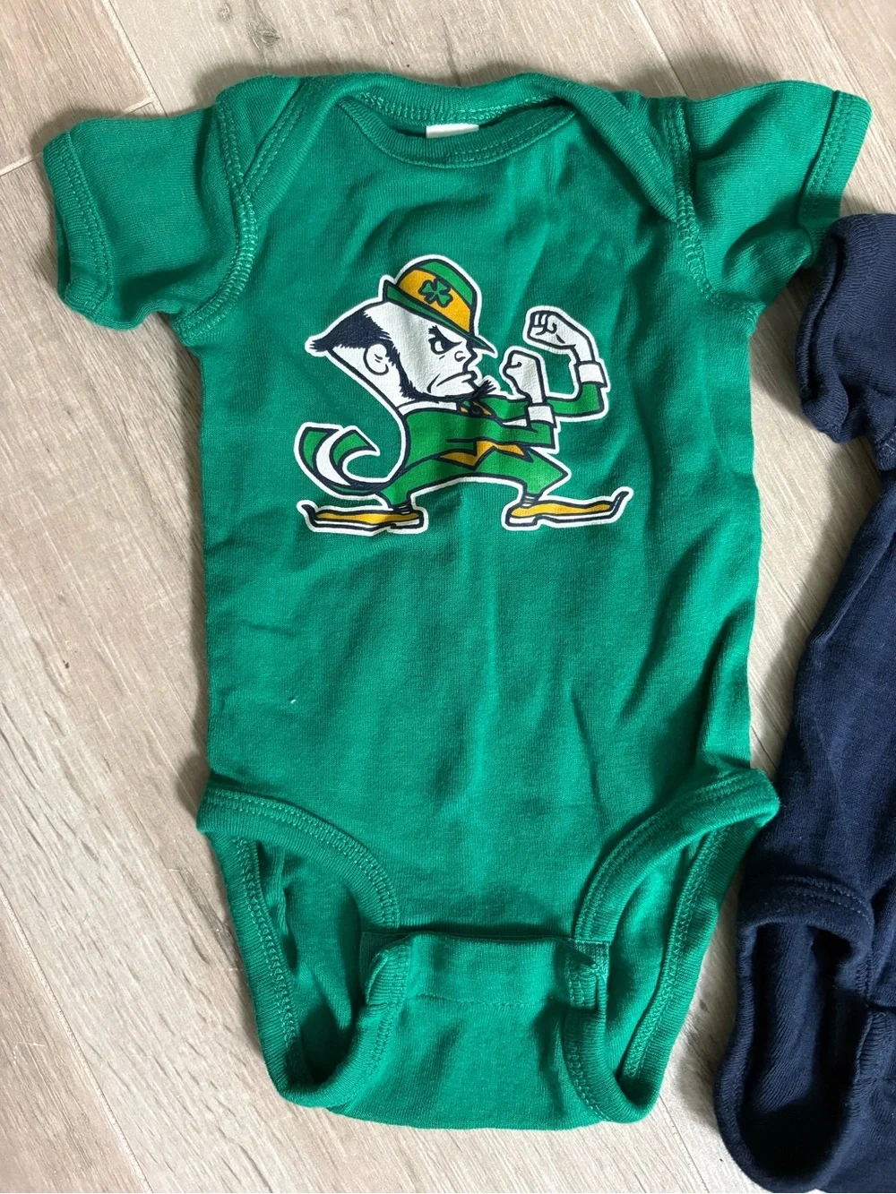 Notre Dame Newborn Baby Onesie - Bundle of 2